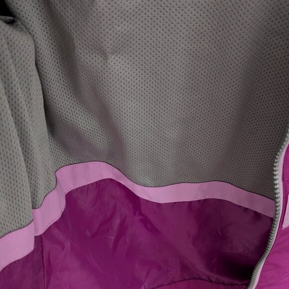 GERRY Pink Zip-up Windbreaker Girl's XL Ages 14-16 - Picture 5 of 10